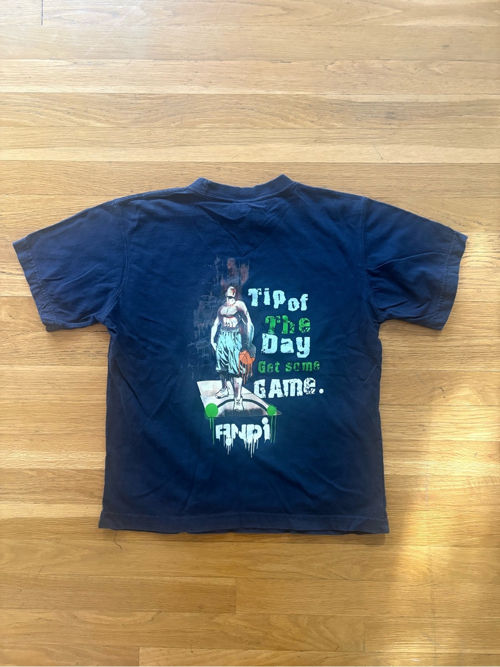 Vintage AND1 Men’s Adults Small S Tee T Shirt Tip Of The Day Get Some Game